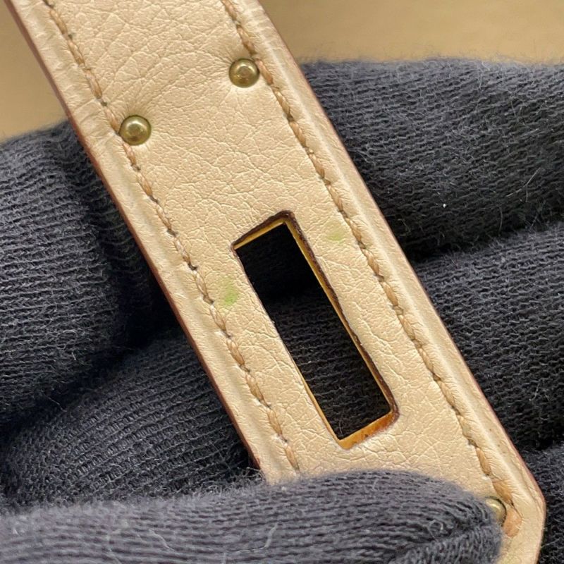 エルメス ハンドバッグ ケリー35 内縫い パーシュマン/ゴールド金具 トゴ □E刻印 2wayショルダー