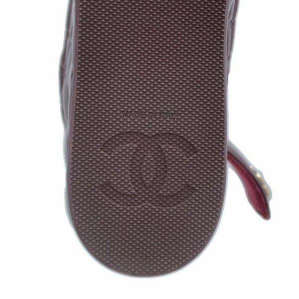 シャネル サンダル ココマーク ウェッジソール カーフスキン レディースサイズ37 G37455 CHANEL 靴