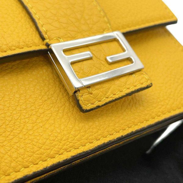 フェンディ ショルダーウォレット フラット バケット レザー 7M0311 FENDI カードケース 財布