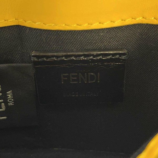 フェンディ ショルダーウォレット フラット バケット レザー 7M0311 FENDI カードケース 財布