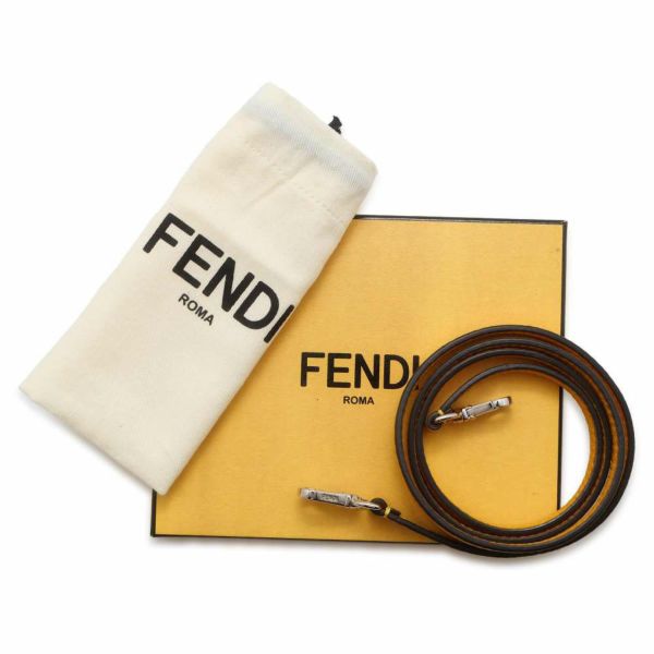 フェンディ ショルダーウォレット フラット バケット レザー 7M0311 FENDI カードケース 財布