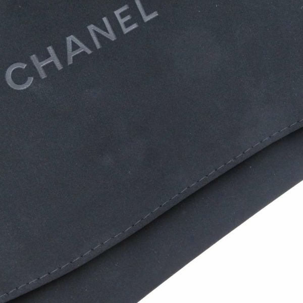 シャネル チェーンウォレット ココマーク マトラッセ ラムスキン CHANEL 財布 黒 ブラック