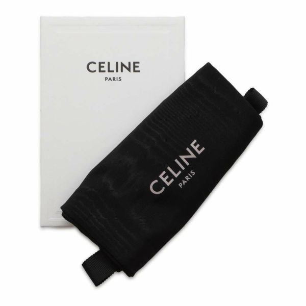 セリーヌ 三つ折り財布 スモール トリオンフ ウォレット 10D782CQH CELINE 財布 折りたたみ 黒