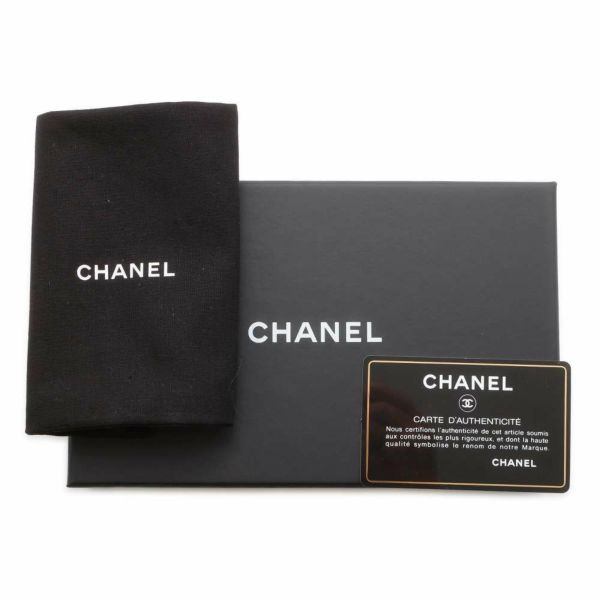 シャネル ミニポーチ マトラッセ ココマーク キャビアスキン A82365 CHANEL コインケース 小銭入れ 黒