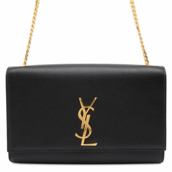 サンローランパリ チェーンショルダーバッグ ケイト 364021 SAINT LAURENT PARIS バッグ YSL ブラック 黒