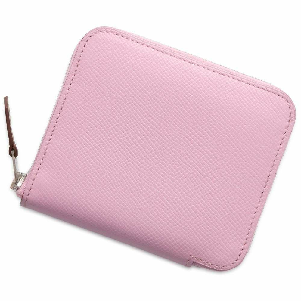 エルメス コインケース アザップコンパクト シルクイン モーヴペール  