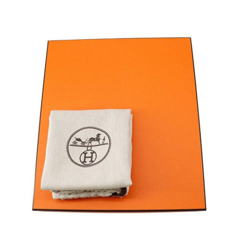 エルメス トートバッグ ネオ・ガーデン 23 ガーデンパーティ ベトン/シルバー金具 ネゴンダ K刻印