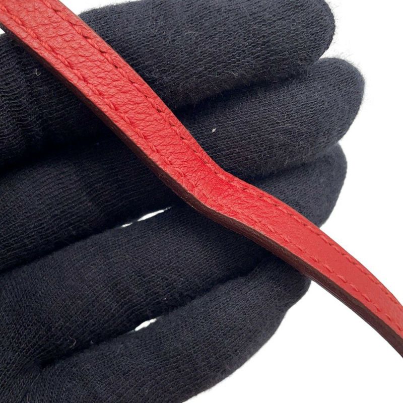 エルメス ショルダーバッグ クリックH 21 ルージュクー/ゴールド金具 エバーグレイン D刻印