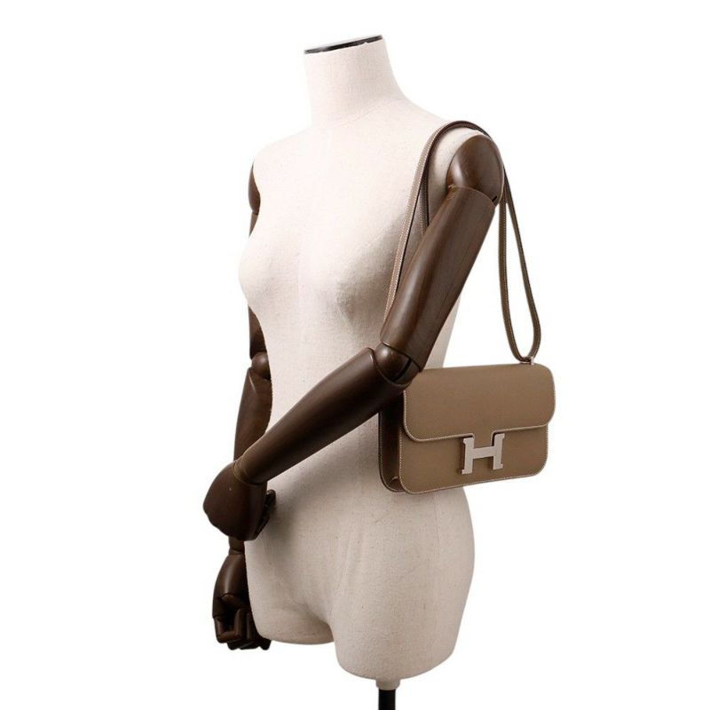 エルメス コンスタンス エラン ミロワール エトゥープ/シルバー金具 エプソン W刻印