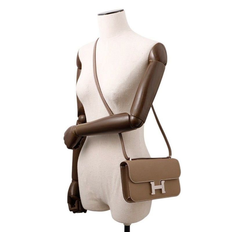 エルメス コンスタンス エラン ミロワール エトゥープ/シルバー金具 エプソン W刻印