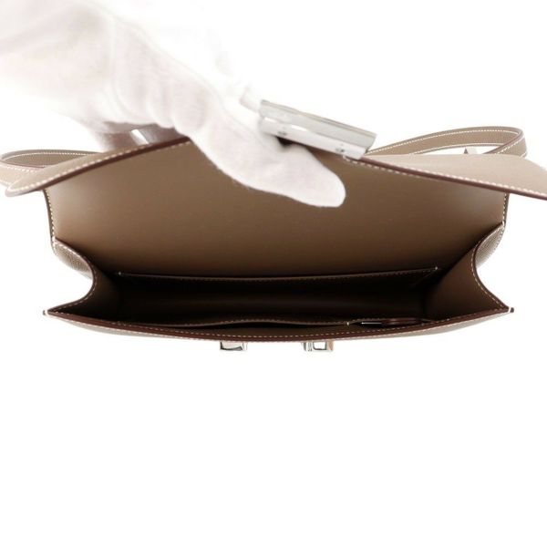 エルメス コンスタンス エラン ミロワール エトゥープ/シルバー金具 エプソン W刻印