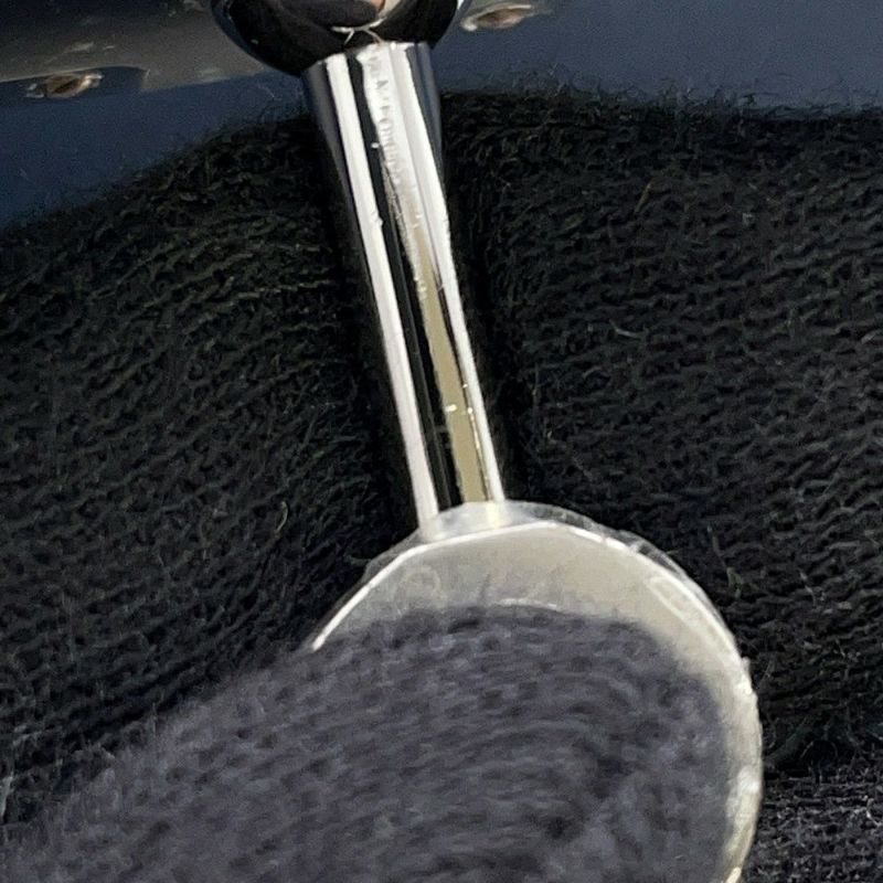 エルメス ハンドバッグ ポシェットケリー ブルータイ/シルバー金具 スイフト K刻印