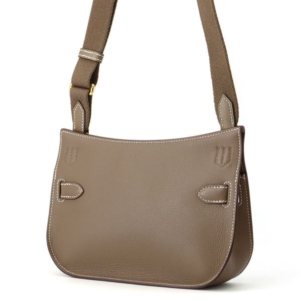 エルメス ジプシエール ミニ エトゥープ/ゴールド金具 エバーカラー W刻印