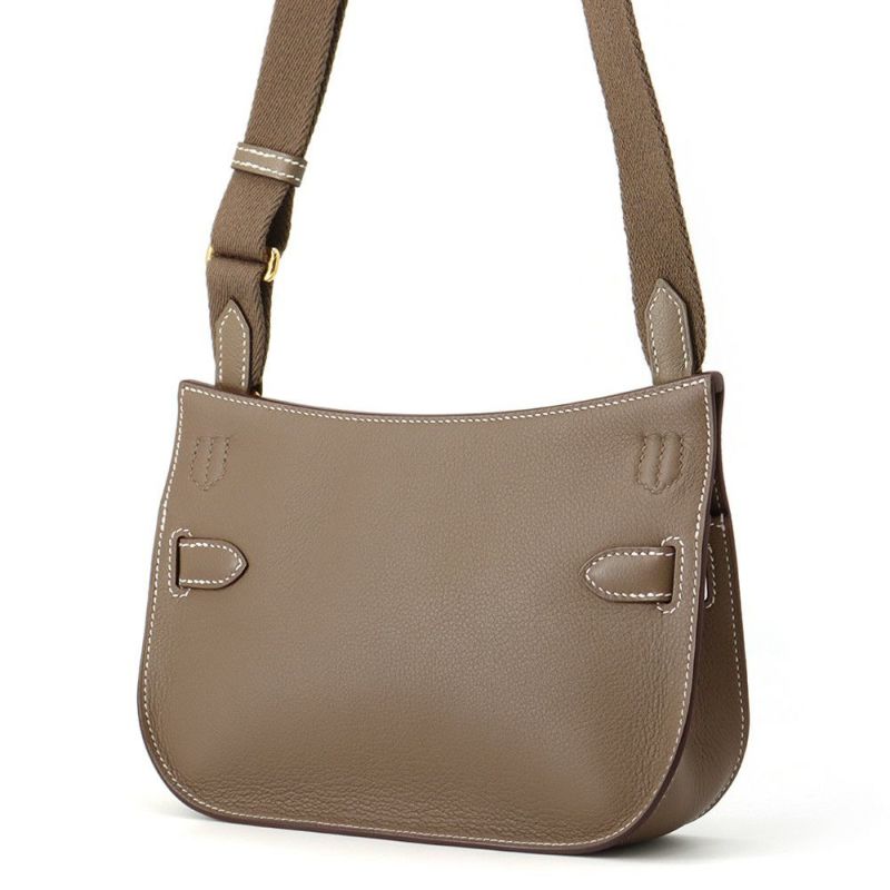 エルメス ジプシエール ミニ エトゥープ/ゴールド金具 エバーカラー W刻印