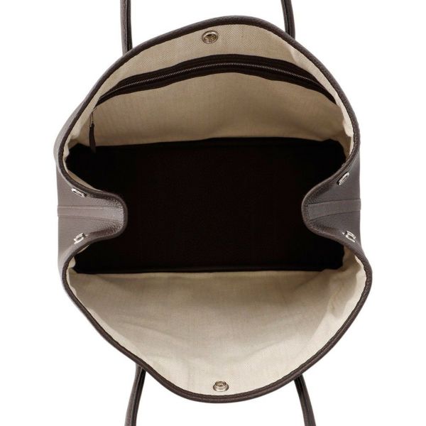 エルメス トートバッグ ガーデンパーティPM エベンヌ/シルバー金具 ネゴンダ W刻印