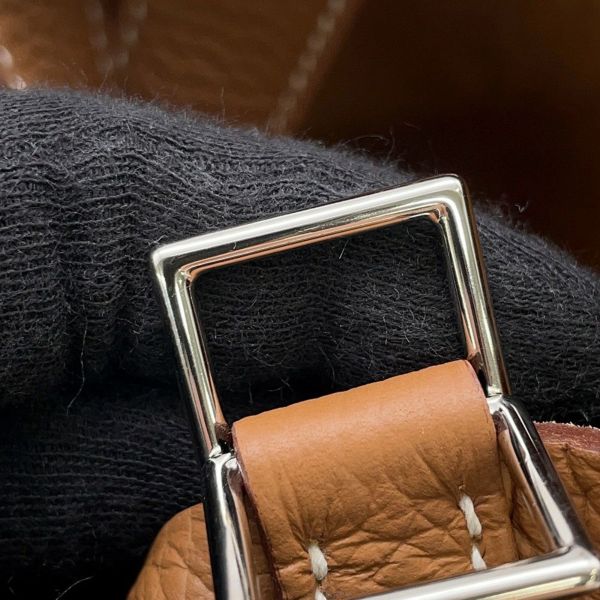 エルメス ハンドバッグ ピコタンロックPM ゴールド/シルバー金具 トリヨンクレマンス W刻印