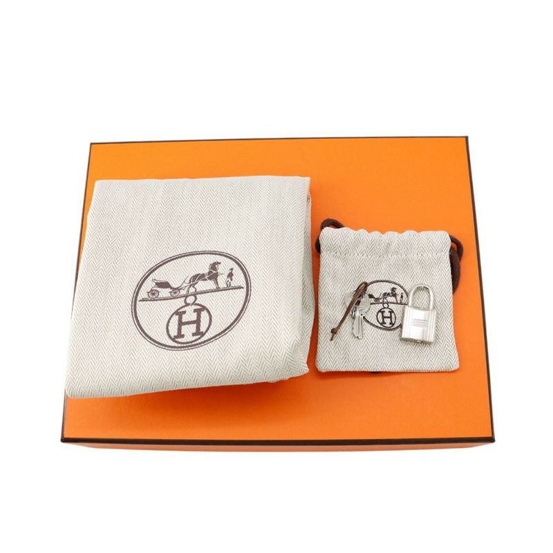 エルメス ハンドバッグ ピコタンロックPM ゴールド/シルバー金具 トリヨンクレマンス W刻印