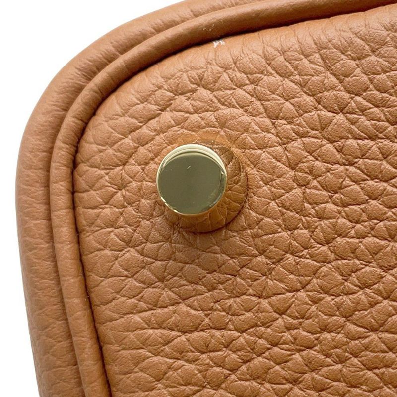 エルメス ハンドバッグ ピコタンロックPM ゴールド/ゴールド金具 トリヨンモーリス B刻印