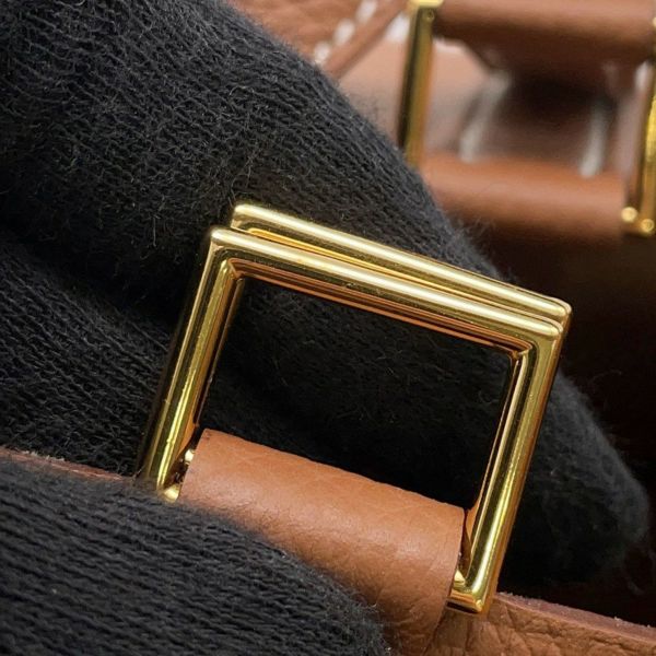 エルメス ハンドバッグ ピコタンロックPM ゴールド/ゴールド金具 トリヨンモーリス B刻印