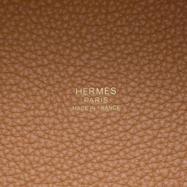 エルメス ハンドバッグ ピコタンロックPM ゴールド/ゴールド金具 トリヨンモーリス B刻印