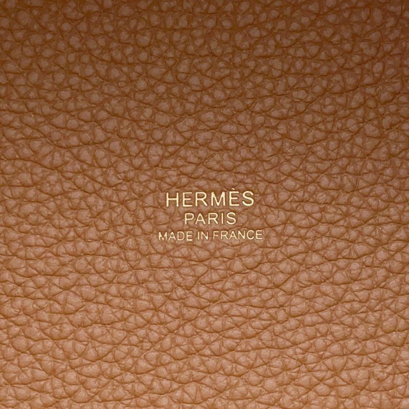 エルメス ハンドバッグ ピコタンロックPM ゴールド/ゴールド金具 トリヨンモーリス B刻印