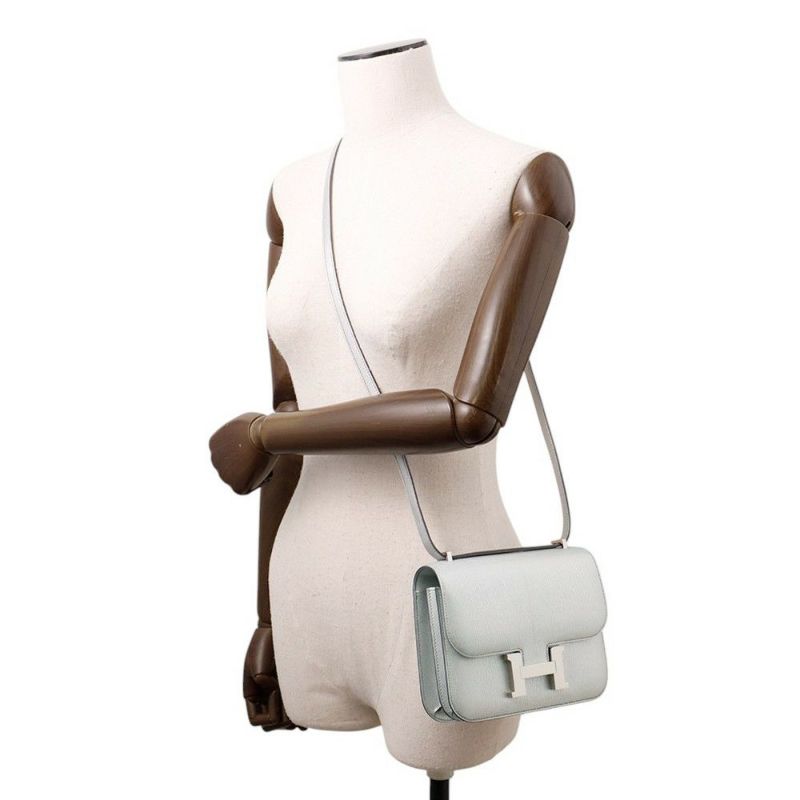 エルメス ミニ コンスタンス3 ミロワール アルジャン/シルバー金具 シェブルシャムキラ K刻印