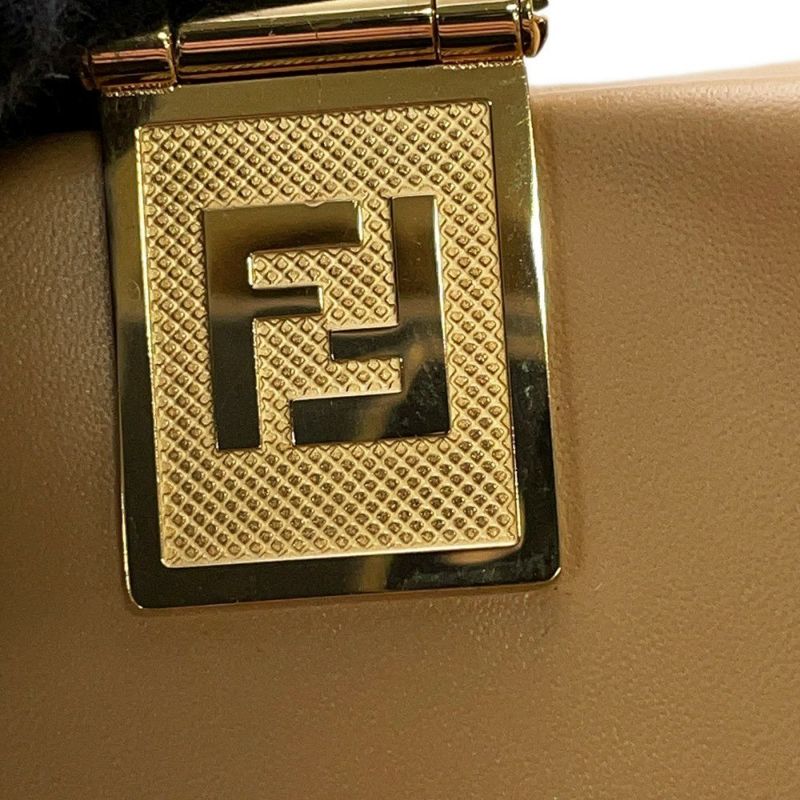 フェンディ トートバッグ サンシャイン ミディアム レザー パイソン 8BH386 FENDI 2wayショルダー