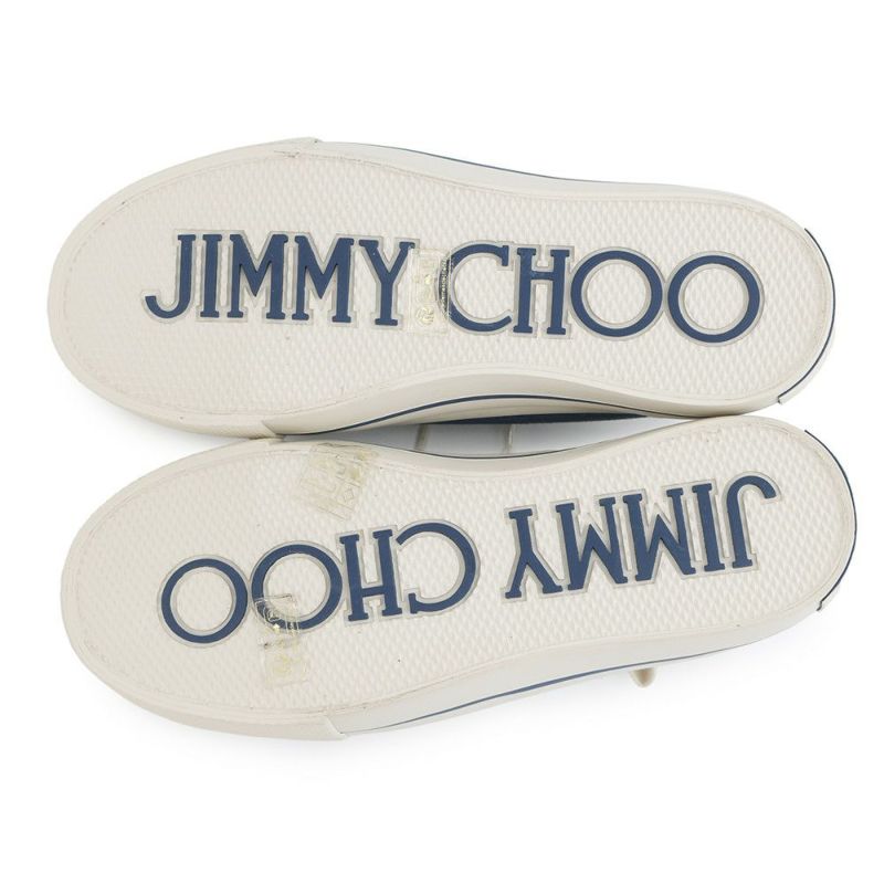 ジミーチュウ スニーカー FENIX キャンバス レディースサイズ35 JIMMY CHOO 靴