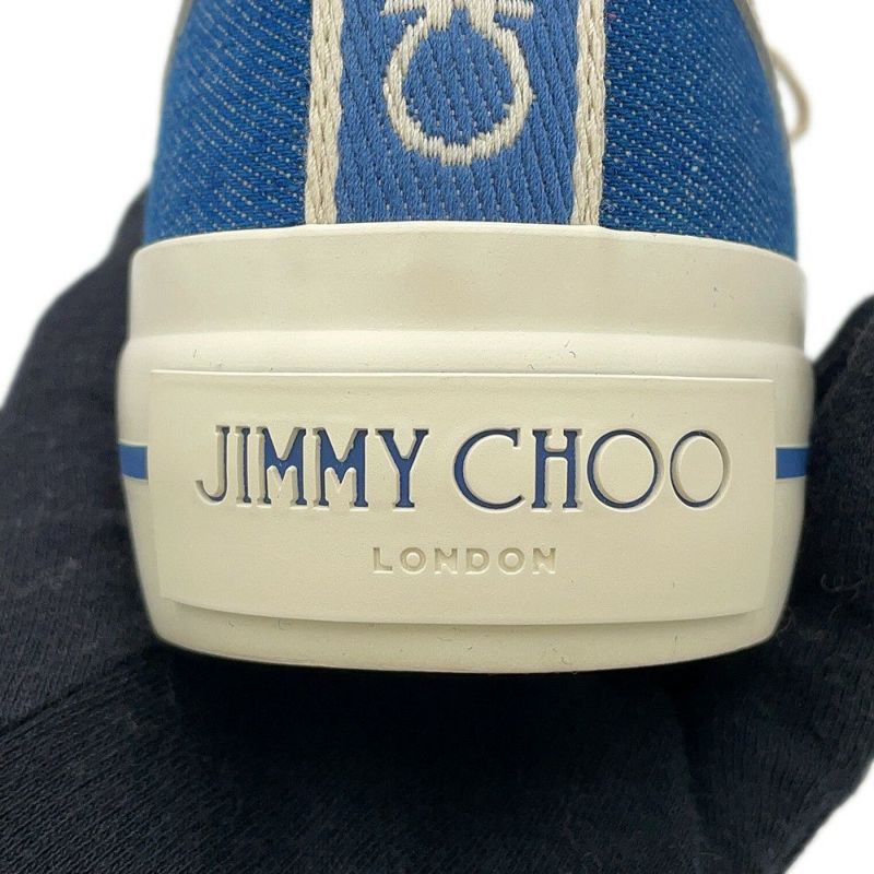 ジミーチュウ スニーカー FENIX キャンバス レディースサイズ35 JIMMY CHOO 靴