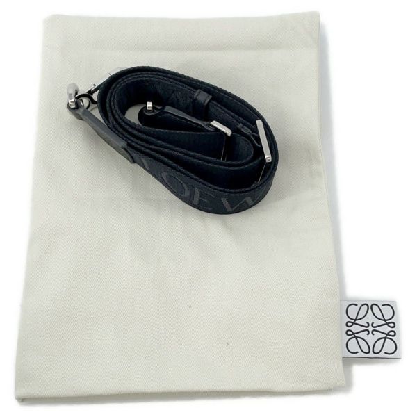 ロエベ ショルダーバッグ ゴヤ GOYA パファー メッセンジャーバッグ ナイロン B896G22X01 LOEWE 黒