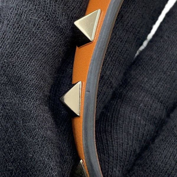 ヴァレンティノ・ガラヴァーニ ハンドバッグ ロックスタッズ バケットバッグ ラフィア レザー 4W2P0W31MZI 2way