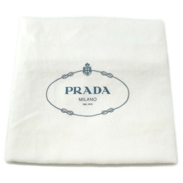 プラダ トートバッグ クロシェ ストロー ロゴ 1BG494 PRADA バッグ 黒