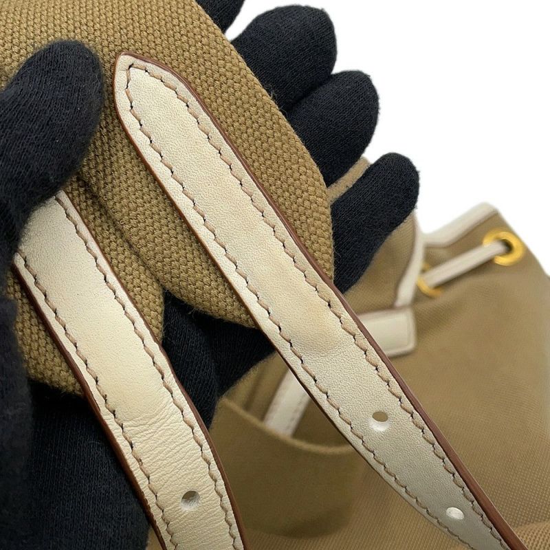 プラダ リュック ロゴ ジャカード バックパック キャンバス 1BZ006 PRADA バッグ リュックサック