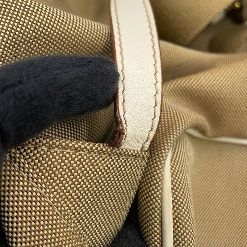 プラダ リュック ロゴ ジャカード バックパック キャンバス 1BZ006 PRADA バッグ リュックサック