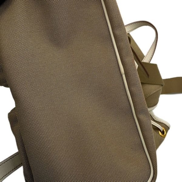 プラダ リュック ロゴ ジャカード バックパック キャンバス 1BZ006 PRADA バッグ リュックサック