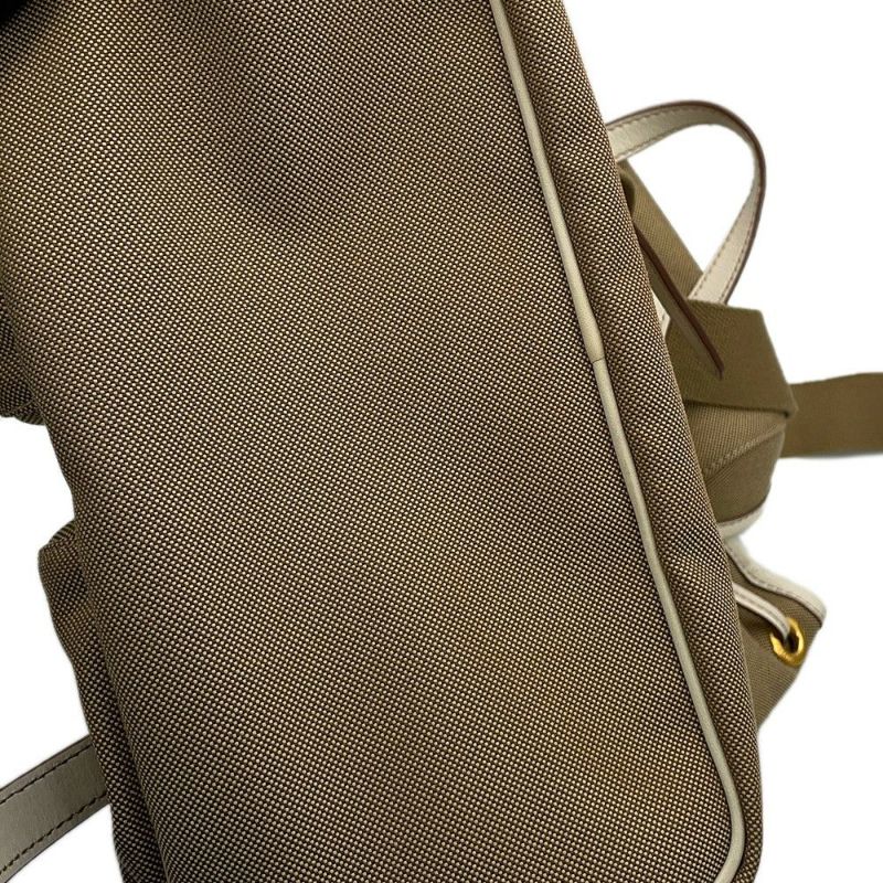 プラダ リュック ロゴ ジャカード バックパック キャンバス 1BZ006 PRADA バッグ リュックサック
