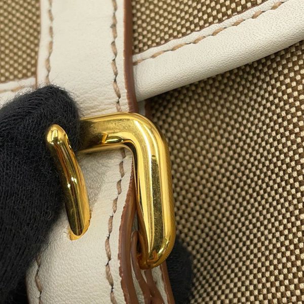 プラダ リュック ロゴ ジャカード バックパック キャンバス 1BZ006 PRADA バッグ リュックサック