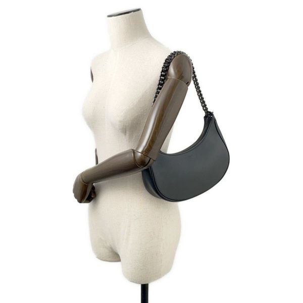 セリーヌ チェーンショルダーバッグ アヴァ レザー 19958 CELINE バッグ 黒