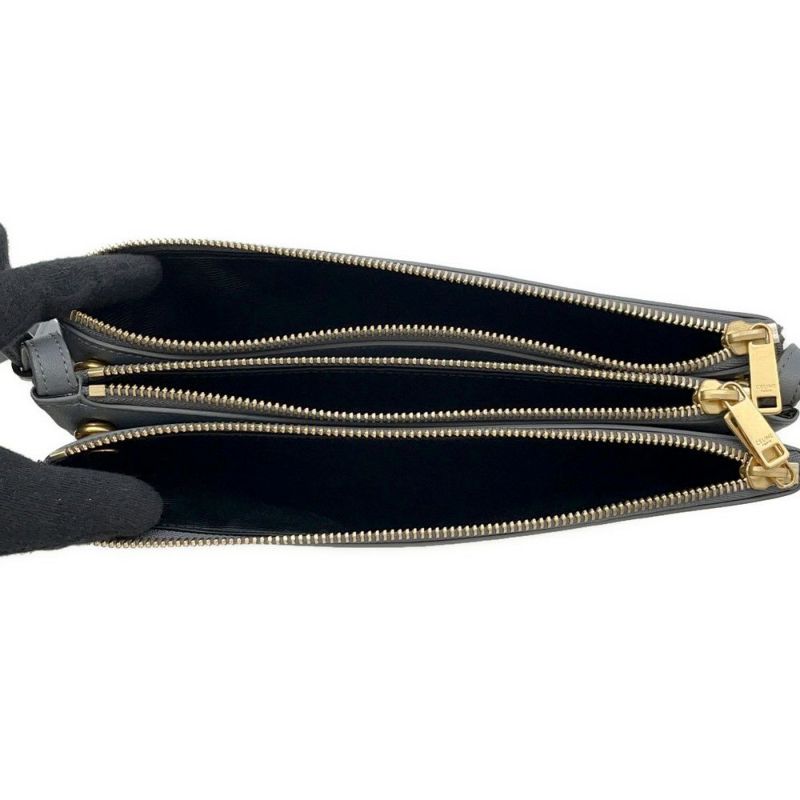 セリーヌ ショルダーバッグ トリオ ラージ レザー 171453 CELINE