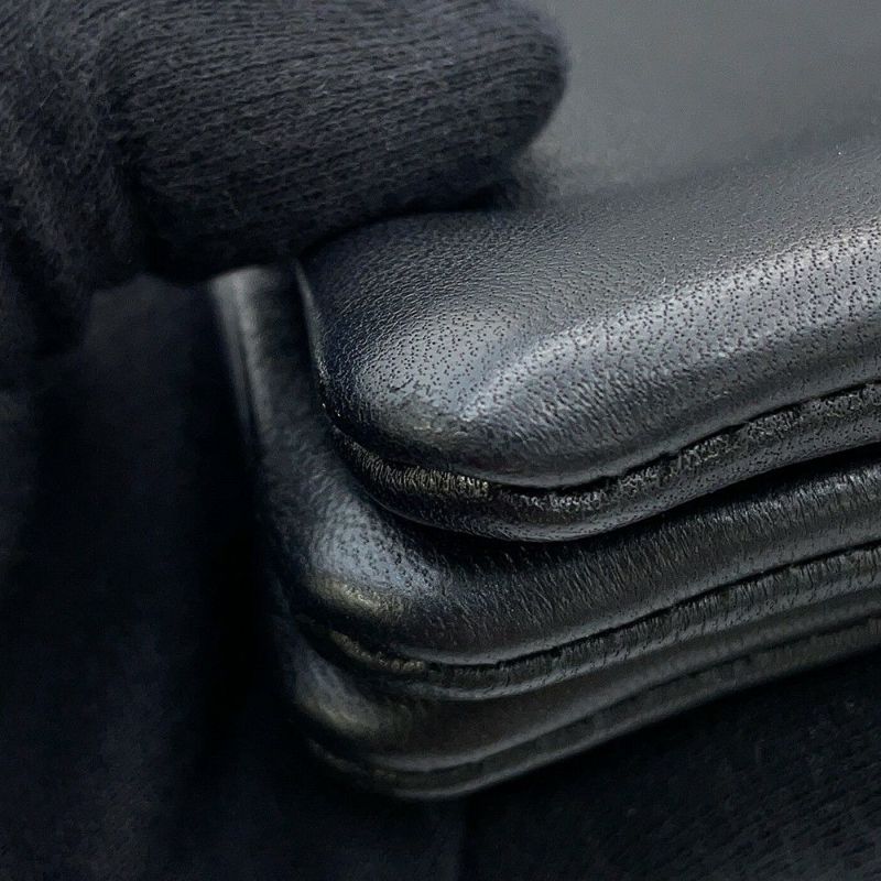 セリーヌ ショルダーバッグ トリオ ラージ ラムスキン 171453 CELINE 黒