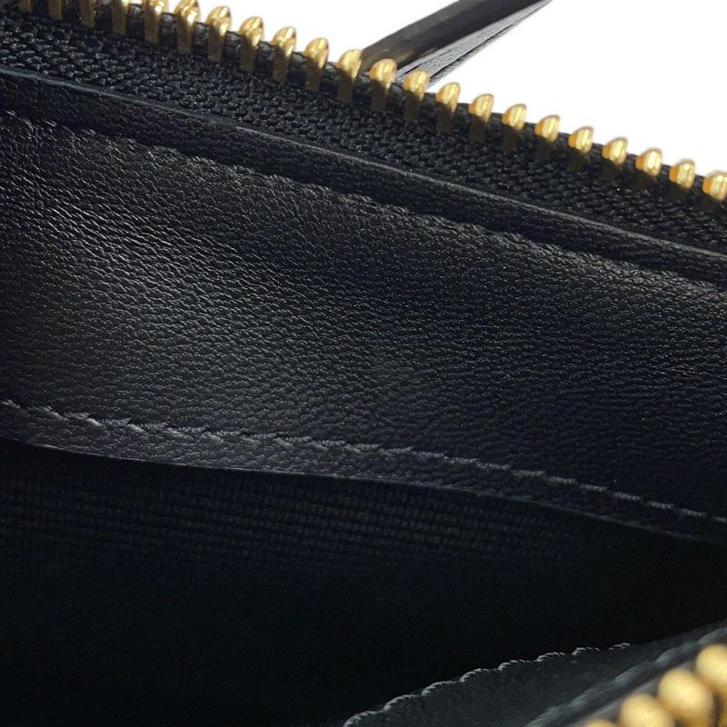 セリーヌ ショルダーバッグ トリオ ラージ ラムスキン 171453 CELINE 黒