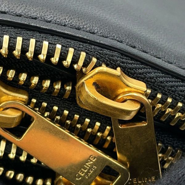 セリーヌ ショルダーバッグ トリオ ラージ ラムスキン 171453 CELINE 黒