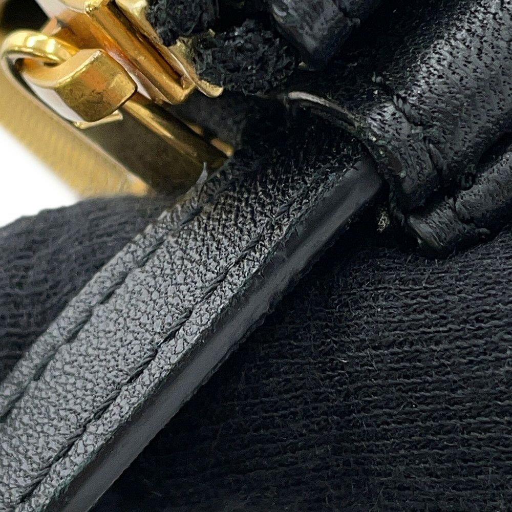 セリーヌ ショルダーバッグ トリオ ラージ ラムスキン 171453 CELINE 黒