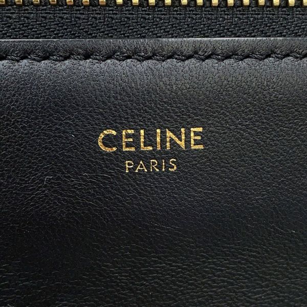 セリーヌ ショルダーバッグ トリオ ラージ ラムスキン 171453 CELINE 黒