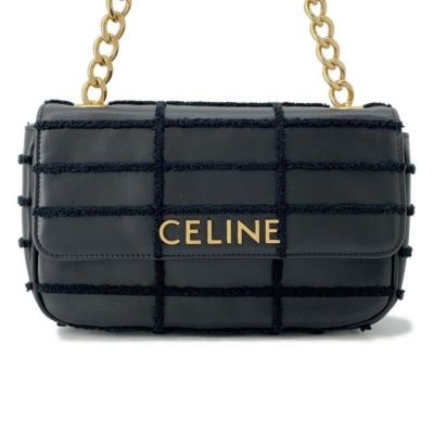 セリーヌ クラッチバッグ Cチャーム レザー 10B813BFL CELINE バッグ