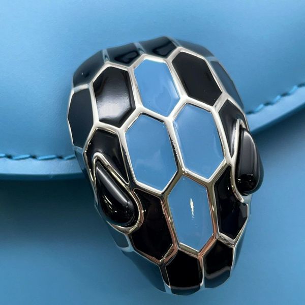 ブルガリ チェーンショルダーバッグ セルペンティフォーエバー レザー BVLGARI 2wayショルダー