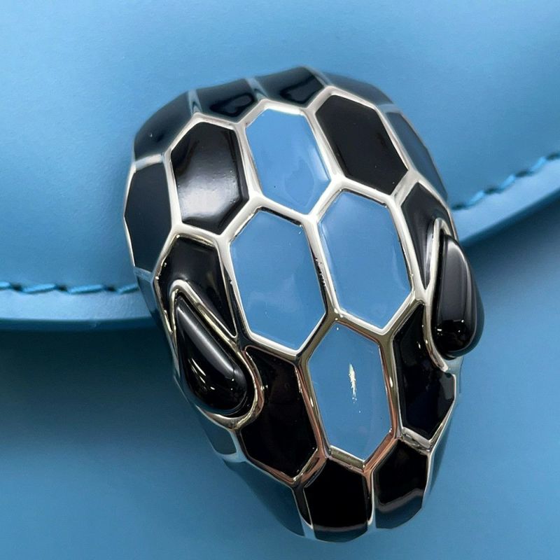 ブルガリ チェーンショルダーバッグ セルペンティフォーエバー レザー BVLGARI 2wayショルダー