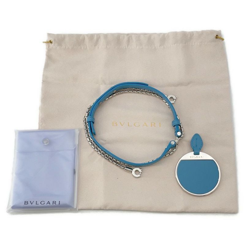 ブルガリ チェーンショルダーバッグ セルペンティフォーエバー レザー BVLGARI 2wayショルダー