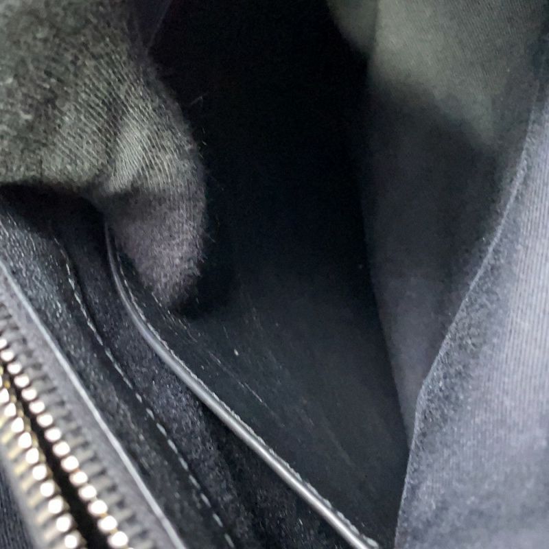 サンローランパリ ハンドバッグ カレッジ レザー 600278 SAINT LAURENT PARIS 2wayチェーンショルダー 黒