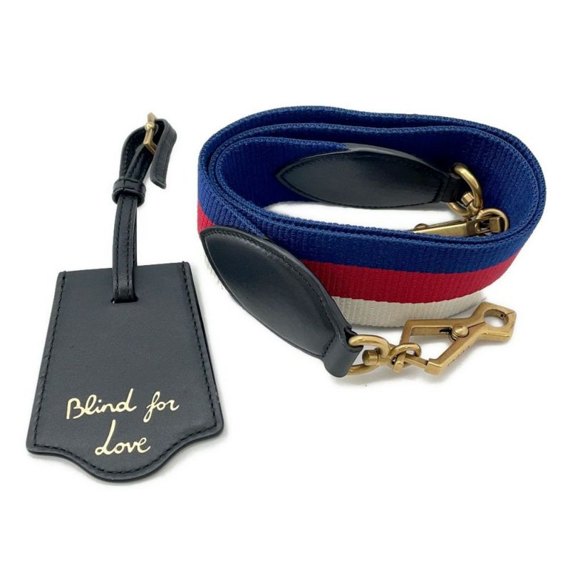 グッチ ハンドバッグ クイーンマーガレット レザー 476541 GUCCI 2wayショルダー 黒